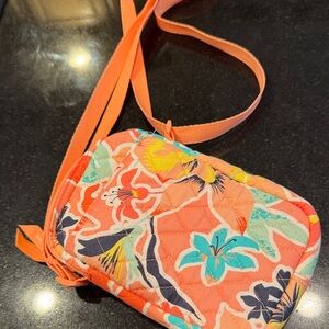 Vera Bradley cross body phone wallet
